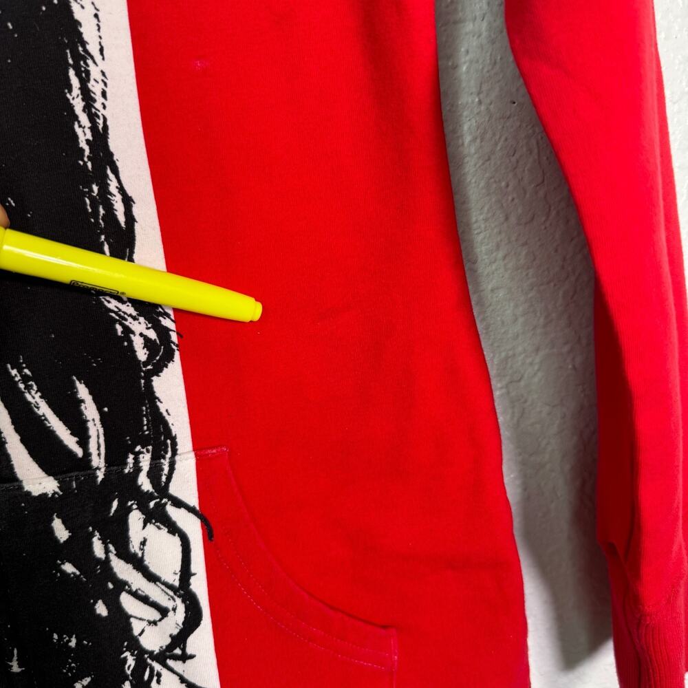 Christian Audigier Y2K Track Jacket Womens Small Italy Flag Crystal Rock NEW - Picture 11 of 16